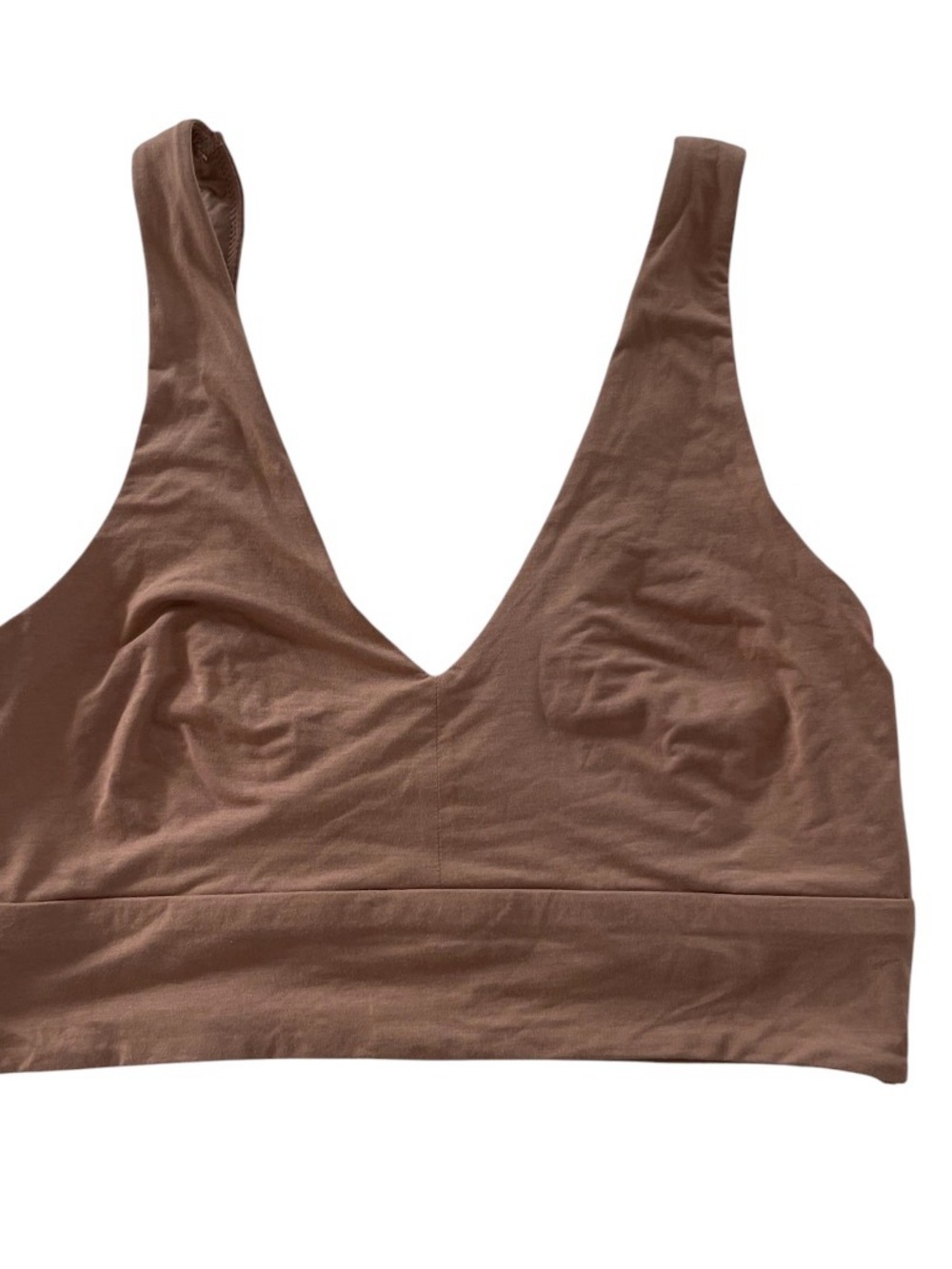 Commando size small Butter Comfy Bralette BRA227 Toffee new with tags